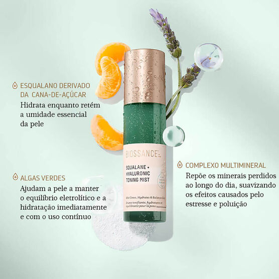 Bruma Tonificante com &Aacute;cido Hialur&ocirc;nico Biossance